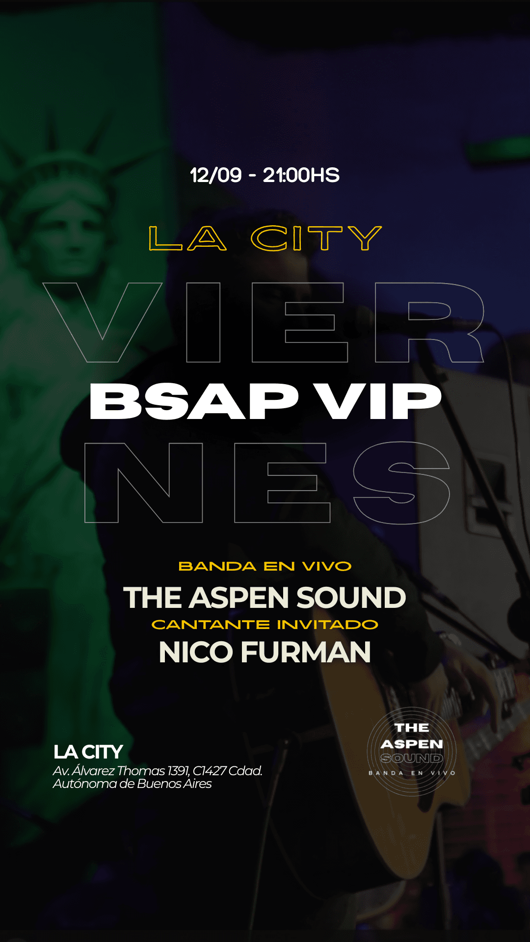 BSAS VIP: La City con The Aspen Sound